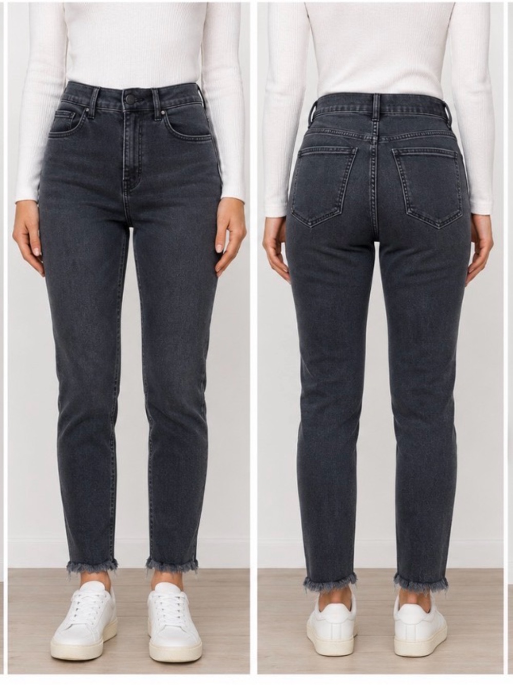 Express stretch denim ankle legging super high-rise 10